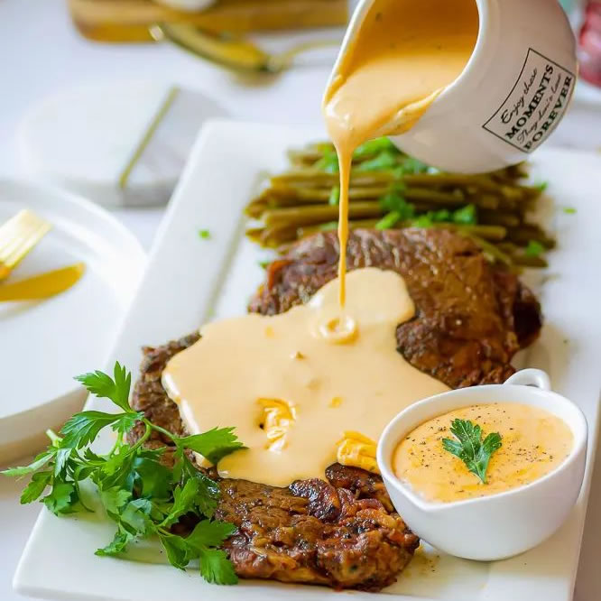 Spécialité - Entrecôte sauce crémeuse-2 Spécialité - Entrecôte sauce crémeuse-2
